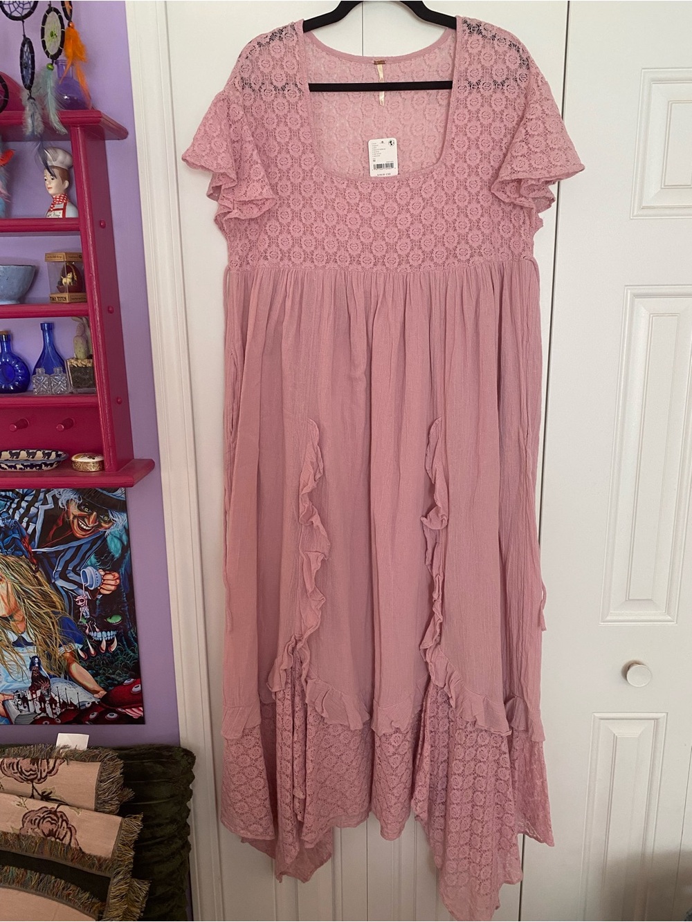 Free People Bring The Romance Midi Dress - Picture 5 of 10